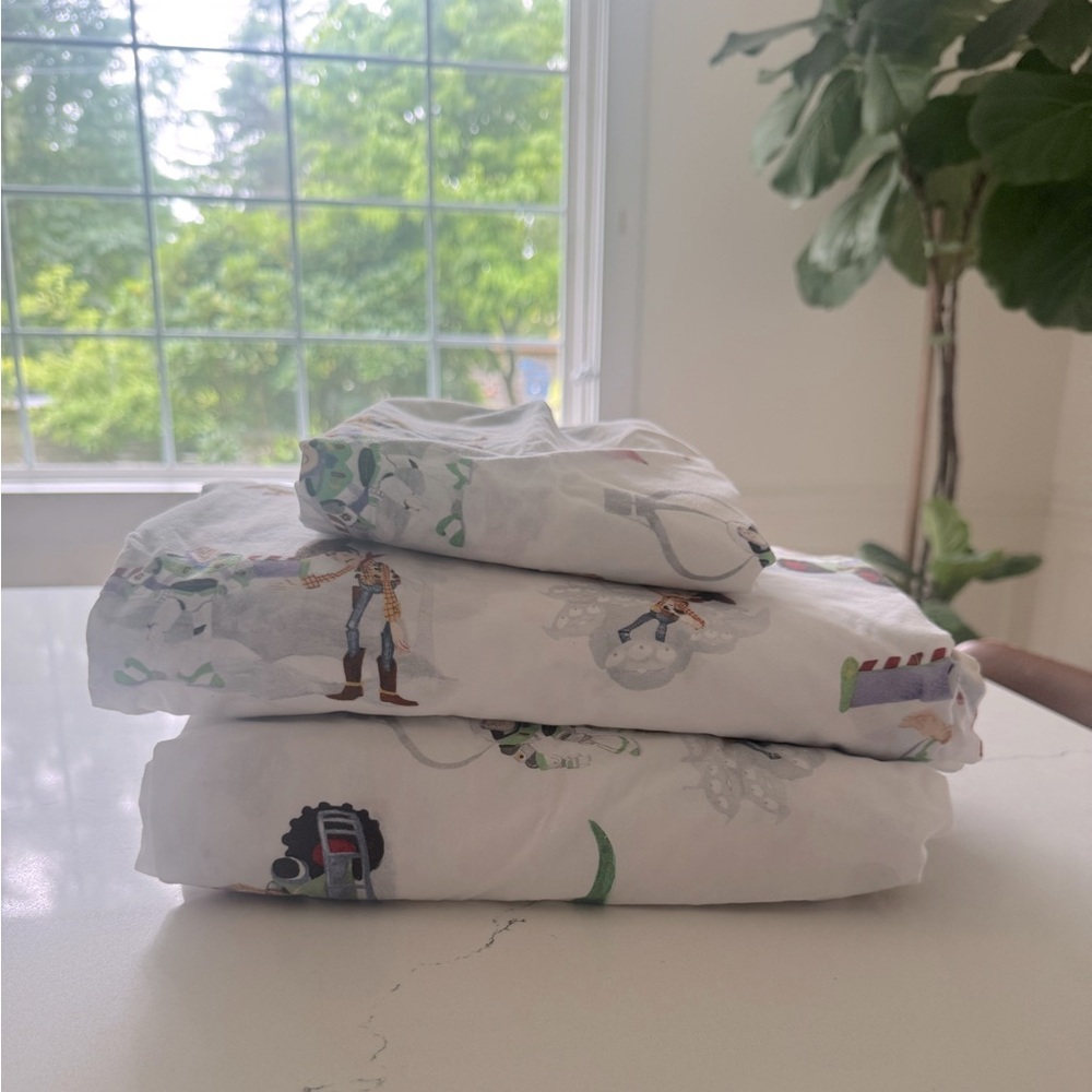 pottery barn kids Toy Story TWIN sheets set